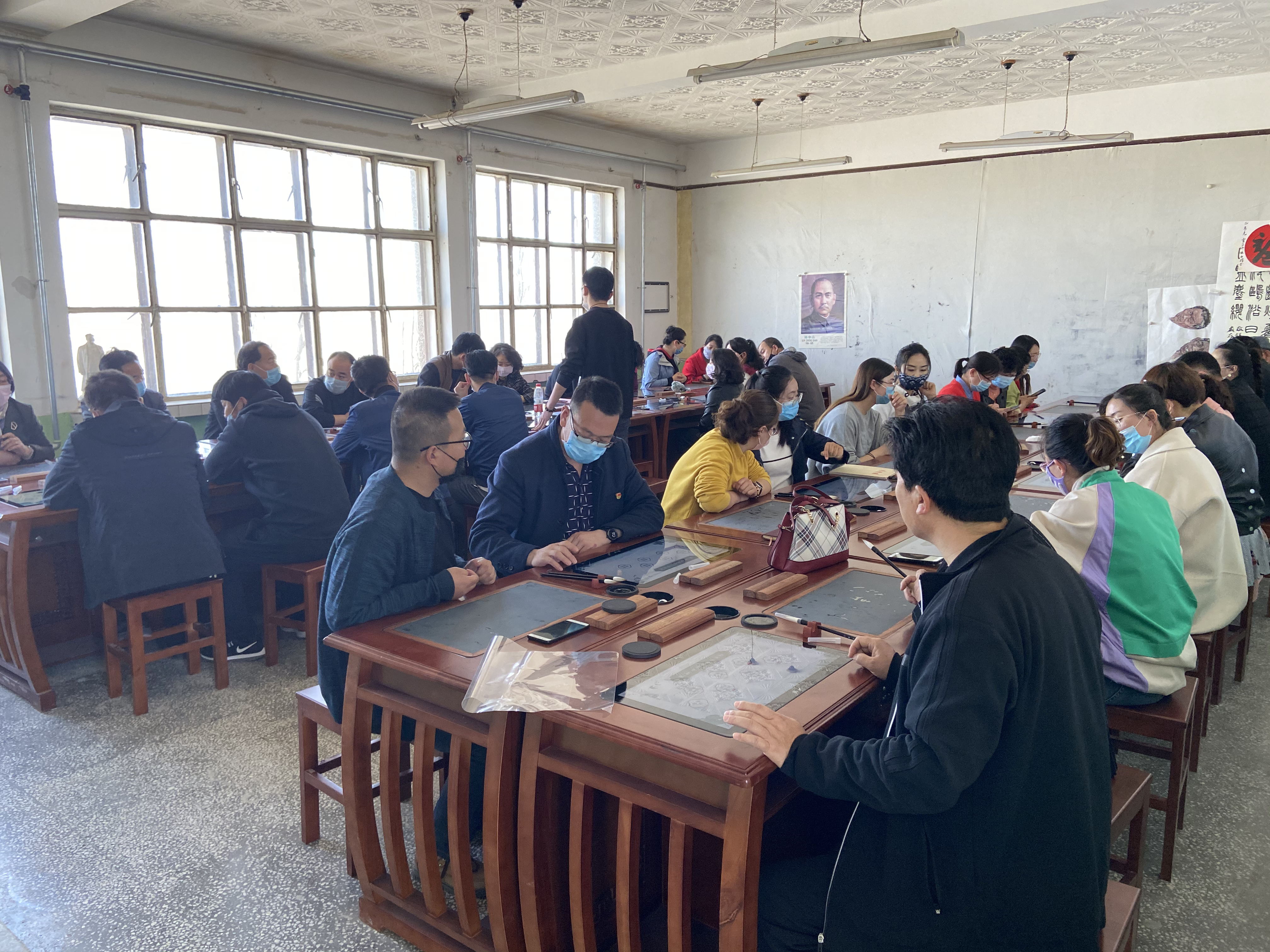 山东启华教育科技有限公司翰和智慧书法教室项目活动图2 山东启华教育科技有限公司翰和智慧书法教室项目活动图2